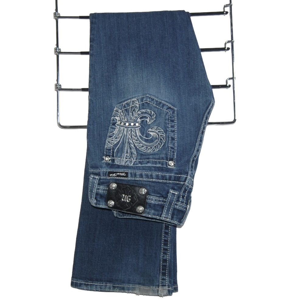 Miss Me Women's Boot Cut Jeans - Dark Blue